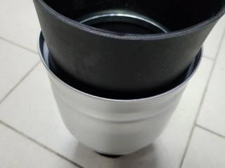 Алюминиевый кожух пневмобаллона в сборе Volkswagen Touareg 1 поколение (2002 - 2007)